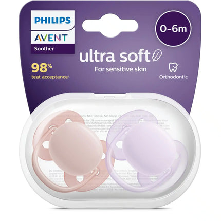 Smoczek Philips Avent +0 miesięcy Soft Mix