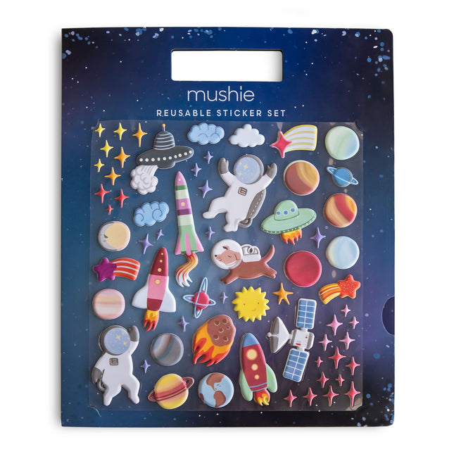 Mushie Sticker Book Space