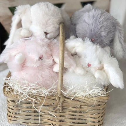 Bunnies By The Bay Cuddle Small Ko Pink 18 cm