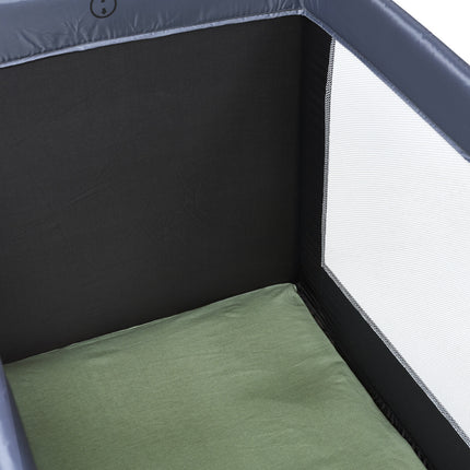 Meyco Pokrowiec na materac Jersey Campingbed Deluxe 60X120 Forest Green