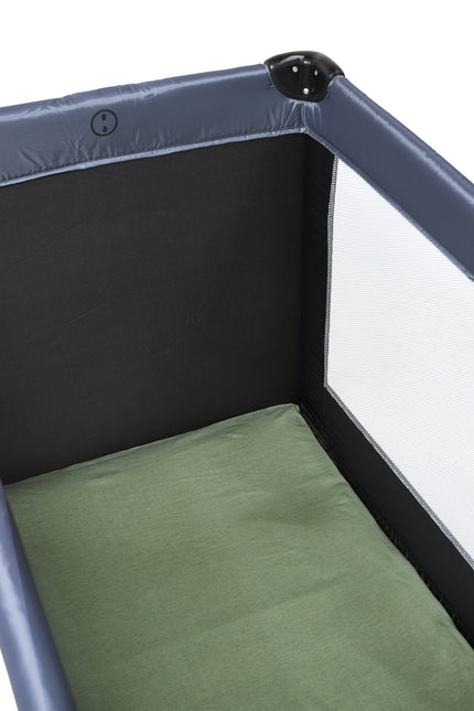 Meyco Pokrowiec na materac Jersey Campingbed Deluxe 60X120 Forest Green