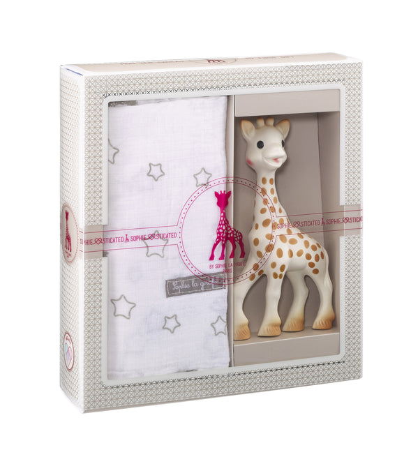 Pierścień na ząbkowanie Sophie the Giraffe Birth Set Pierścień na ząbkowanie M2