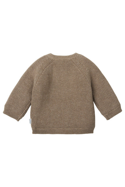 Noppies Sweter niemowlęcy Nevers Taupe Melange