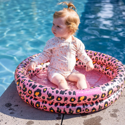 Swim Essentials Swimming Pool Baby Panther Print Rose Gold 60Cm