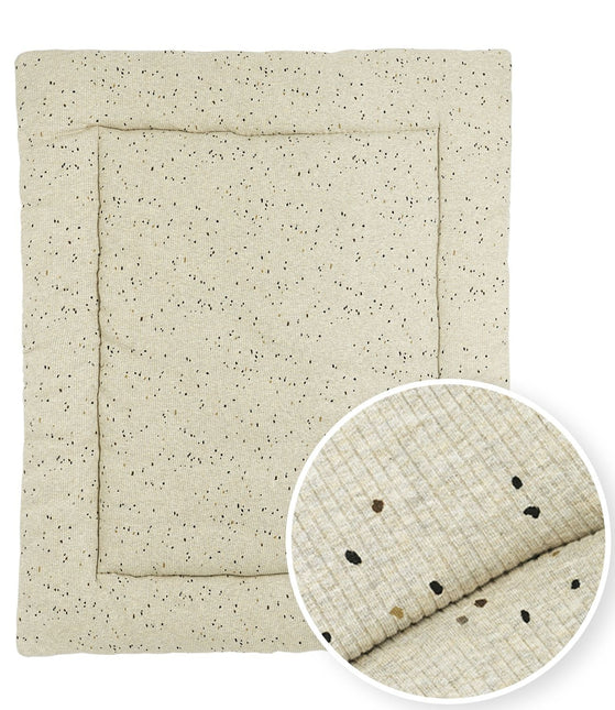 Meyco Boxcloth Rib Mini Spot Sand Melange 80X100cm