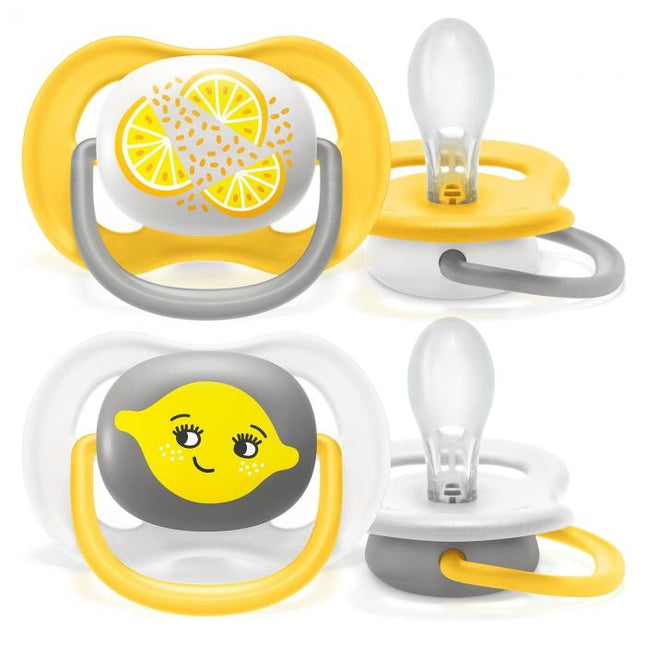 Philips Avent Smoczek uspokajający Lemon Air +6 miesięcy 2 szt.