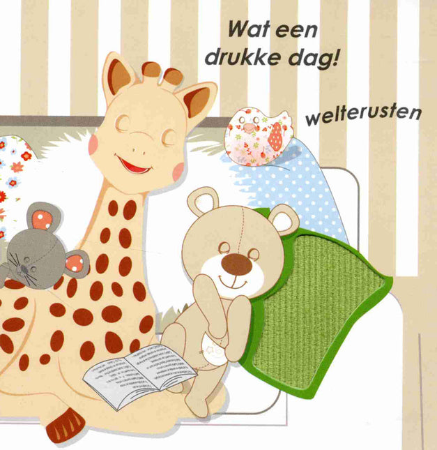 Sophie the Giraffe Baby Book Książka uczuć: Dzień z Sophie