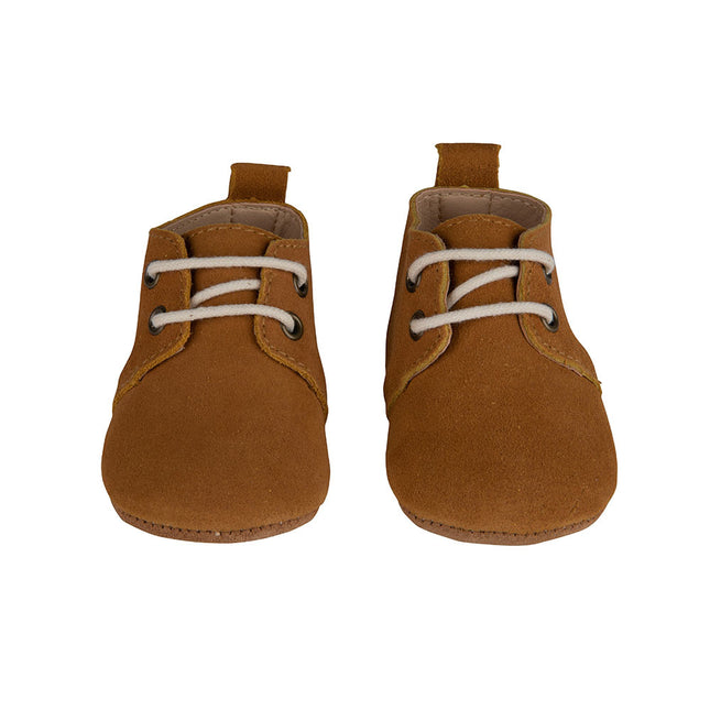 Baby Dutch Baby Shoes Cognac Suede