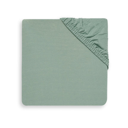 Jollein Prześcieradło Jersey Ash Green 40x90cm