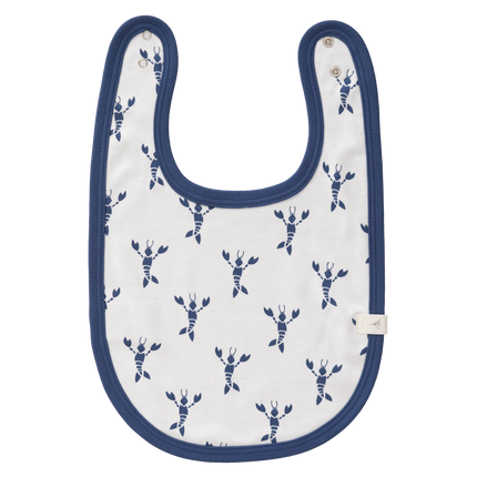 Fresk Bib Lobster Indigo Blue