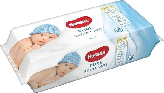 Huggies Chusteczki dla niemowląt Pure Extra Care