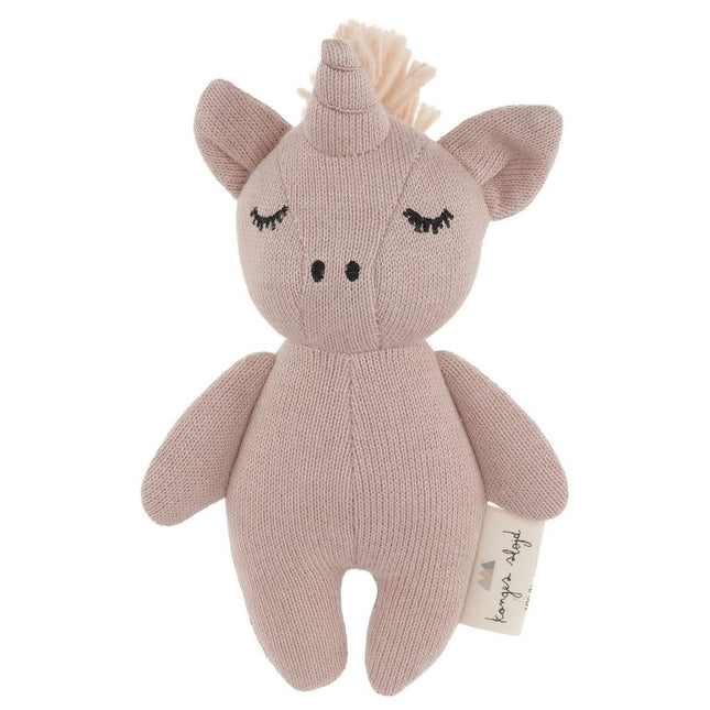 Konges Slojd Cuddle Unicorn Rose Fawn 16cm