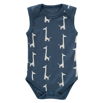 Fresk Romper bez rękawów Giraffe Indigo Blue