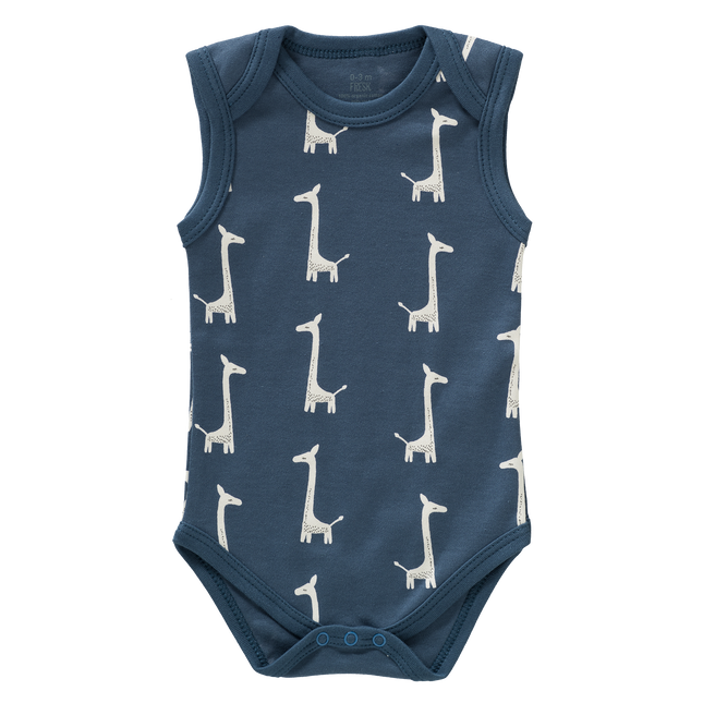 Fresk Romper bez rękawów Giraffe Indigo Blue