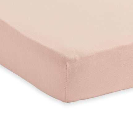 Jollein Prześcieradło Jersey Pale Pink 40x90cm