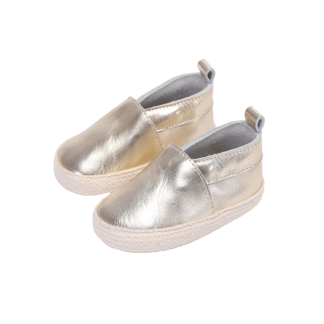 Baby Dutch Baby Shoes Lou Gold Metallic