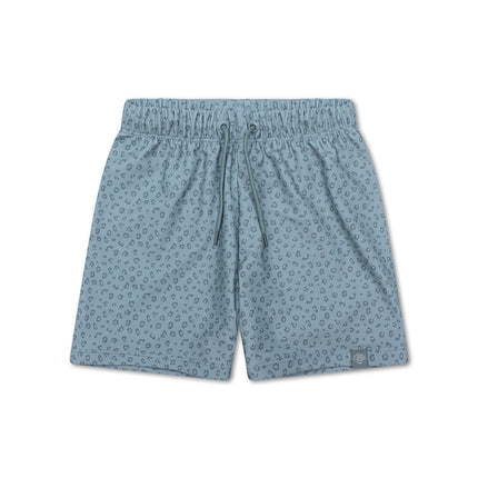 Spodenki kąpielowe dziecięce Swim Essentials Green Leopard Shorts