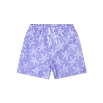 Spodenki kąpielowe Swim Essentials Child Lilac Sea Stars Shorts