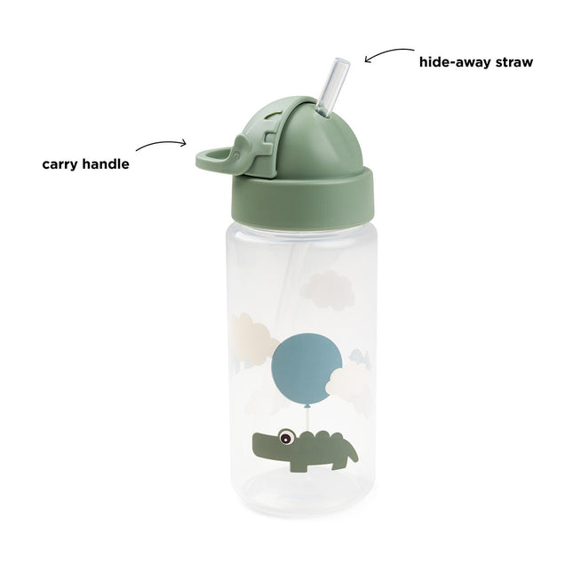 Done by Deer Straw Cup Happy Clouds Green 350ml