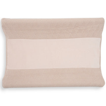 Jollein pokrowiec na przewijak River Knit Pale Pink 50x70cm