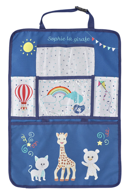 Organizer do fotelika samochodowego Sophie the Giraffe z 3 przegrodami