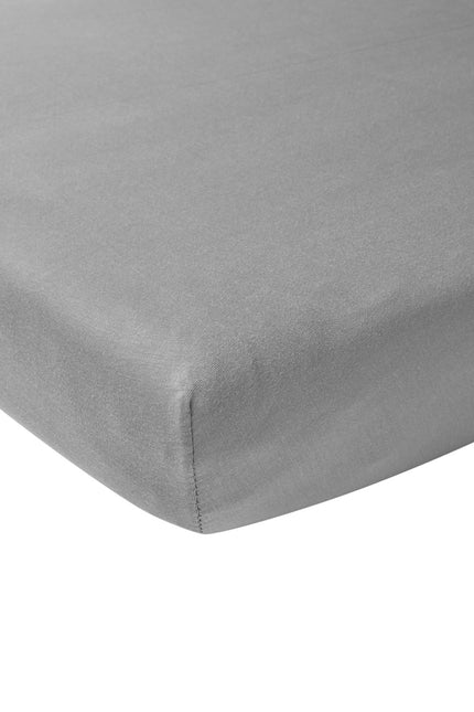 Meyco Prześcieradło Jersey Grey 60x120cm