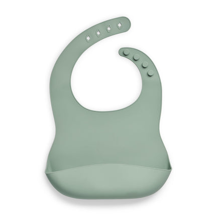 Jollein Bib Silicon Ash Green