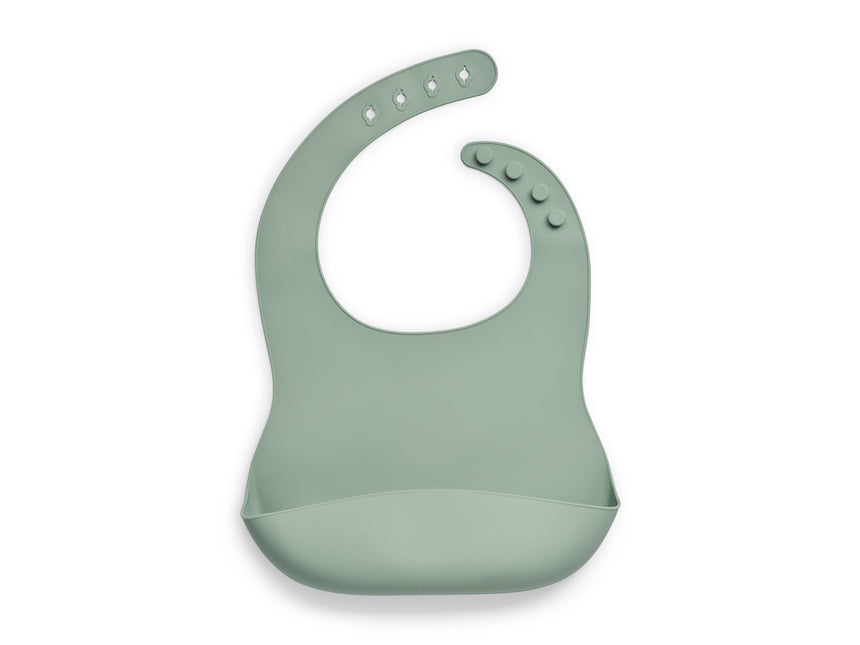 Jollein Bib Silicon Ash Green