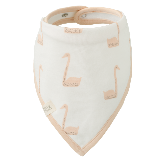 Fresk Bib Swan Pale Peach