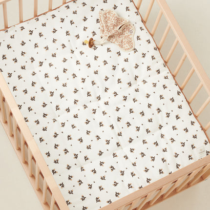 Noppies Playpen Carpet Terry Clover Reversible Indian Tan