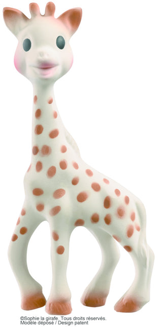 Torba na ząbkowanie z gryzakiem i grzechotką Sophie the Giraffe