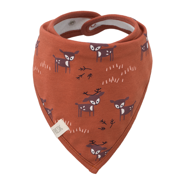 Fresk Bib Deer Bandana Amber Brown