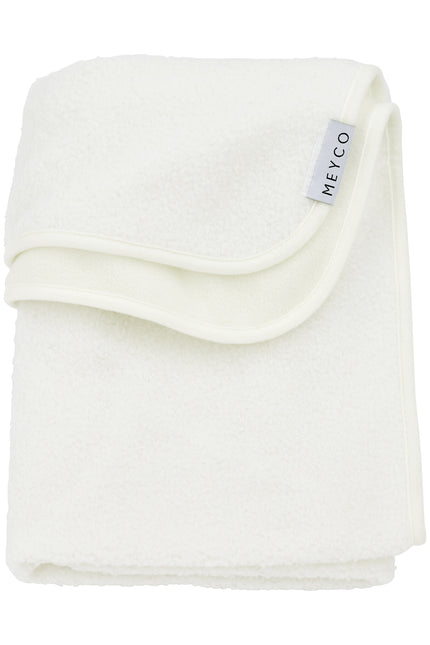 Meyco Cradle Blanket Boucle Uni Offwhite