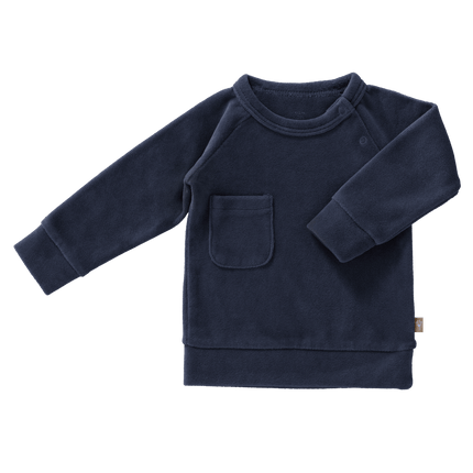 Fresk Baby Sweater Velours Indigo - Fresk - Babywinkel - 8720088954195