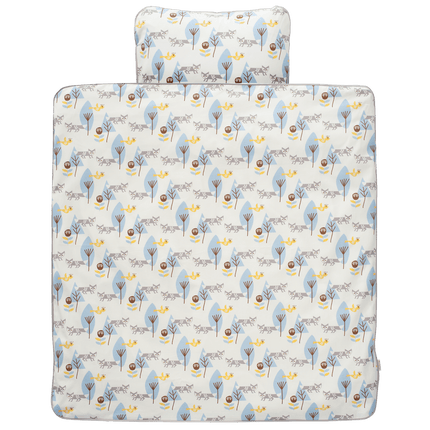 Fresk Dekbedovertrek Fox Blue 80x80cm - Fresk - Babywinkel - 8718754231640