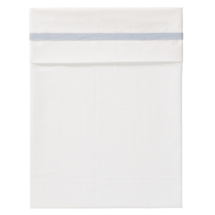 Fresk Ledikantlaken Vissengraat Blue Fog 120x150cm - Fresk - Babywinkel - 8718754238779