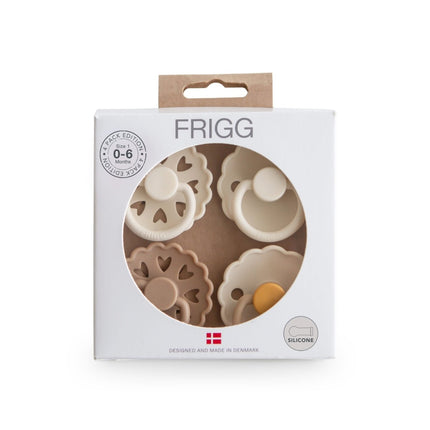 Frigg Speen Maat 1 Snowflake Dream Silicone 4St - Frigg - Babywinkel - 5715239029672