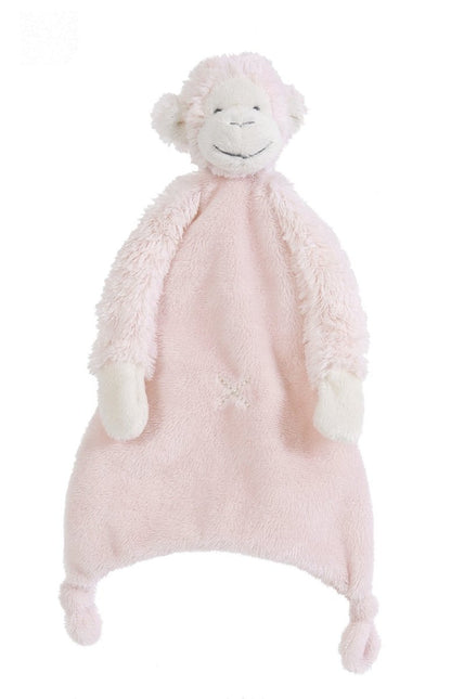 Happy Horse Knuffeldoekje Aap Mickey Pink 28cm - Happy Horse - Babywinkel - 8711811083336