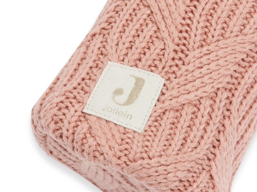 Jollein Kruikenzak Spring Knit Rosewood - Jollein - Babywinkel - 8717329363083