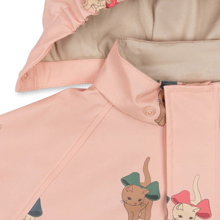 Konges Slojd Regenset Girl Bow Kitty Pink - Konges Slojd - Babywinkel - 5715681008270