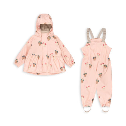 Konges Slojd Regenset Girl Bow Kitty Pink - Konges Slojd - Babywinkel - 5715681008270