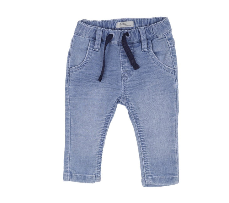 Riffle Baby Broekje Blauw Spijker - Riffle - Babywinkel - 8720964181004