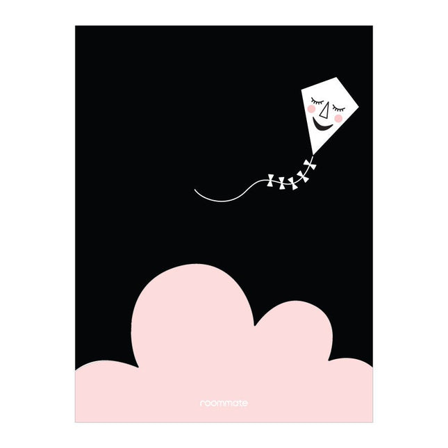 Roommate Wanddecoratie Kite In The Night - Roommate - Babywinkel - 5713137002087