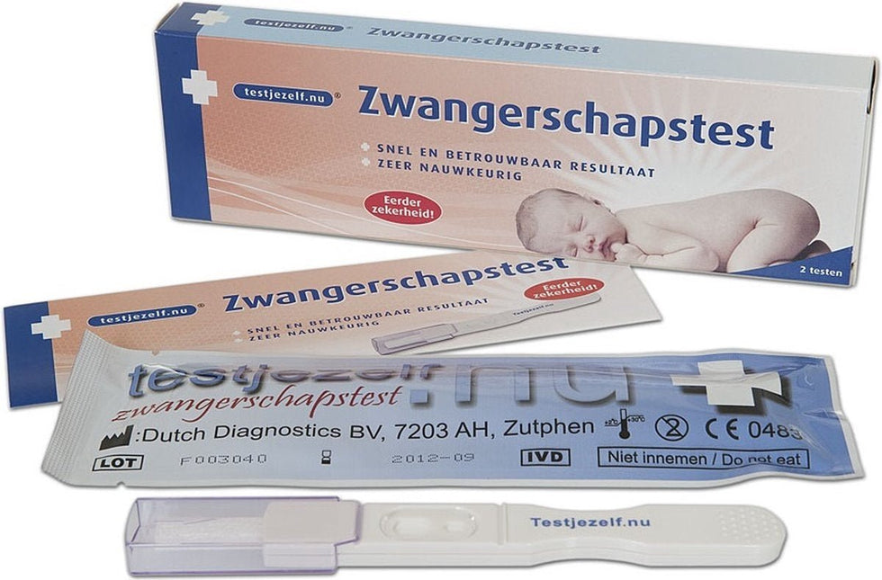 Testjezelf Zwangerschapstest Midstream 2St - Testjezelf - Babywinkel - 8718053780016