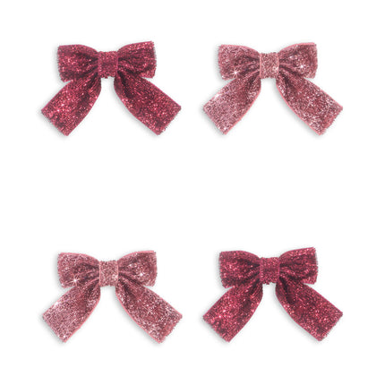 Konges Slojd Hairpin Baby Bow Pink Mix 4szt.