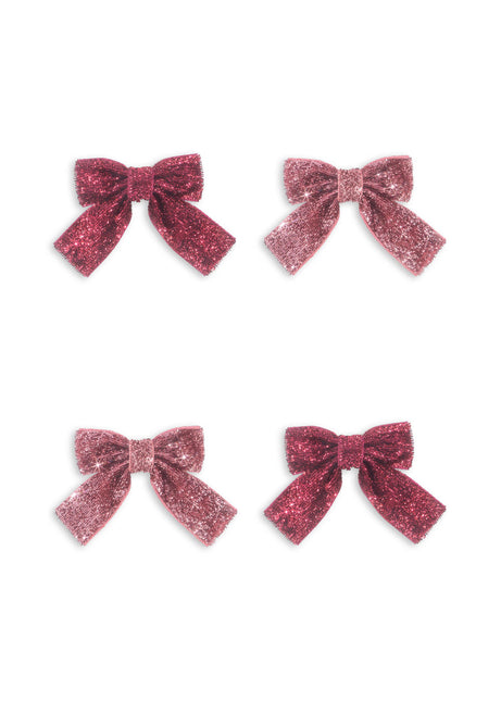 Konges Slojd Hairpin Baby Bow Pink Mix 4szt.