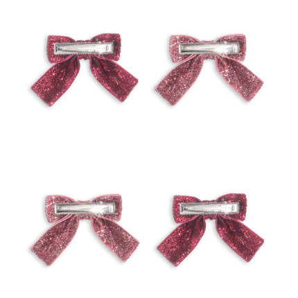 Konges Slojd Hairpin Baby Bow Pink Mix 4szt.