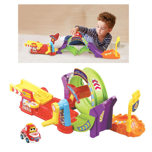 Vtech Speelgoed Autobaan Toet Toet Auto Race & Stunt Looping - Vtech - Babywinkel - 3417765349232