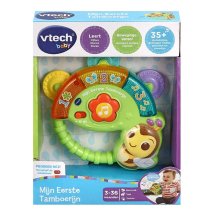 Vtech Speelgoed Tamboerijn Mijn Eerste Tamboerijn - Vtech - Babywinkel - 3417765586231