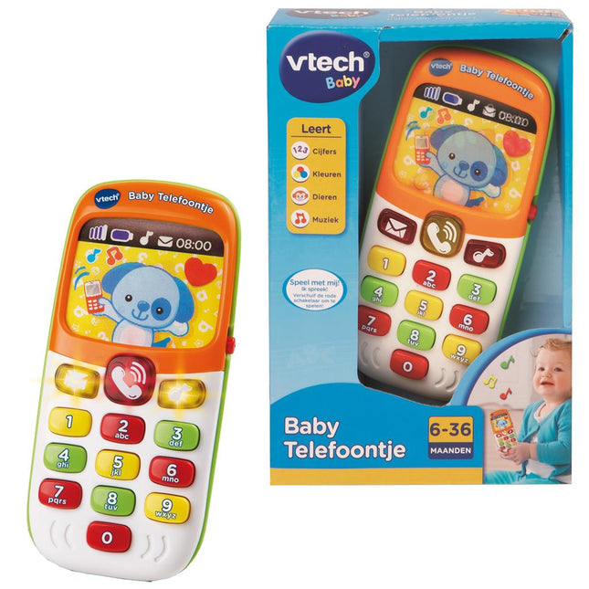 Vtech Speelgoed Telefoon Baby - Vtech - Babywinkel - 3417761381236